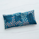 Aerial View Midnight Canvas Oversized Eye Pillow