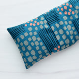 Aerial View Midnight Canvas Oversized Eye Pillow
