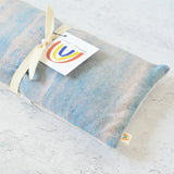 Indigo Dyed Linen Oversized Eye Pillow