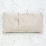 Oversized Eye Pillow in Rosa Floral Black Canvas
