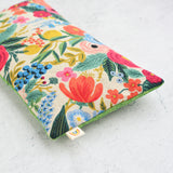 Oversized Eye Pillow in Garden Party Canvas and Linen