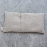 Weighted Eye Pillow in Poppy Fields Black Canvas