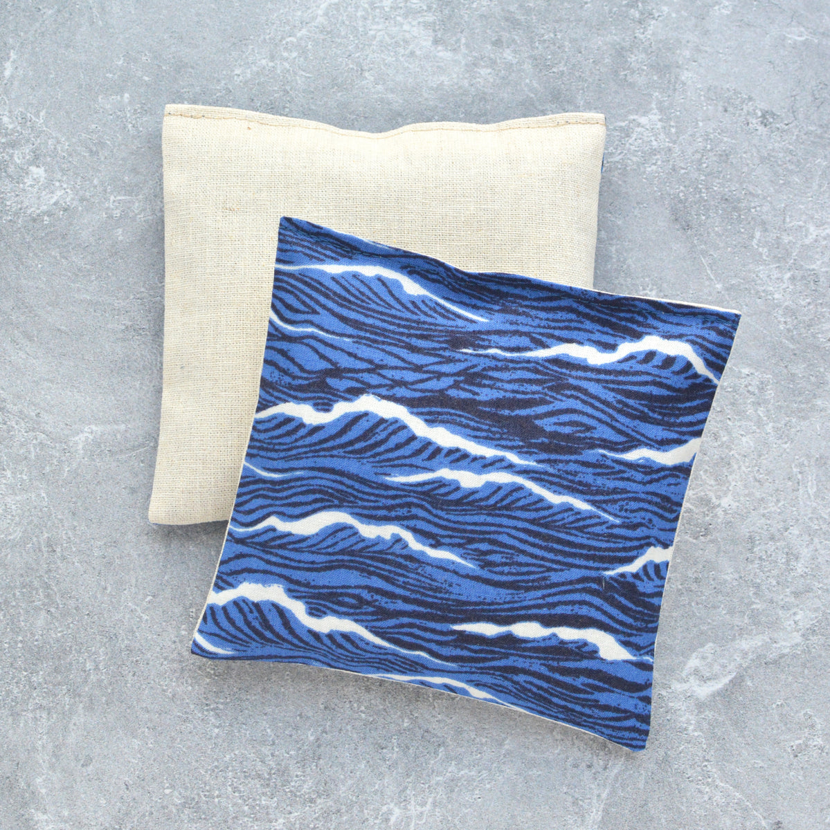 Ocean Sachet Lavender Sachet Bundle in Deep Blue Sea Coastal Ocean Wave – Minor Thread