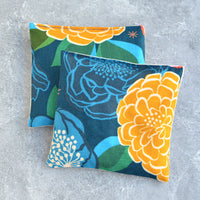 Stay Gold Floral Peacock Blue Lavender Sachet Bundle