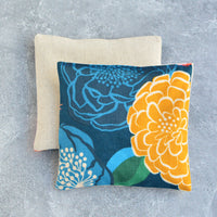 Stay Gold Floral Peacock Blue Lavender Sachet Bundle