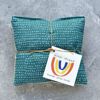 Moonscape Dots in Teal Lavender Sachet Bundle