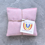 Soft Pink Linen Lavender Sachet Bundle