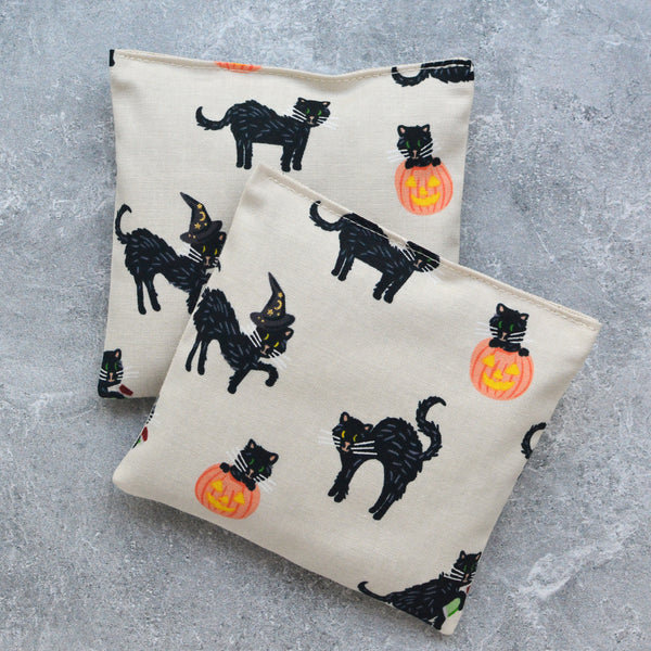 Halloween Cats & Pumpkins Lavender Sachet Bundle