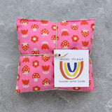 Scandi Mushrooms and Berries in Pink Lavender Sachet Bundle