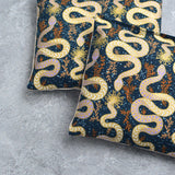 Gilded Snakes Black and Lilac Lavender Sachet Bundle