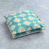 Floral Endpaper in Soft Teal Lavender Sachet Bundle