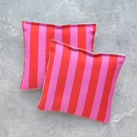 Lavender Sachet Bundle - Deep Pink Cabana Stripes