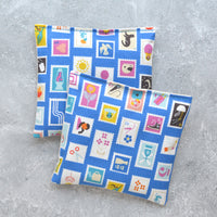 Stamp Icons in Royal Blue Lavender Sachet Bundle
