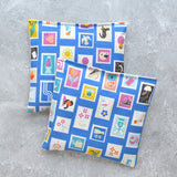 Stamp Icons in Royal Blue Lavender Sachet Bundle
