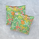 Green Floral Garden Lavender Sachet Bundle