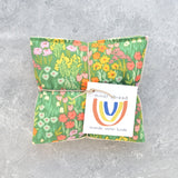 Green Floral Garden Lavender Sachet Bundle