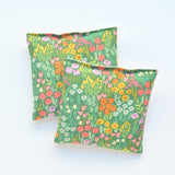 Green Floral Garden Lavender Sachet Bundle