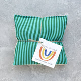 Blue & Greeen Wavy Stripes Lavender Sachet Bundle