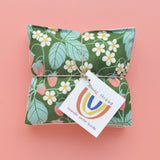 Strawberry Field Floral in Green Lavender Sachet Bundle