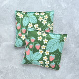 Strawberry Field Floral in Green Lavender Sachet Bundle