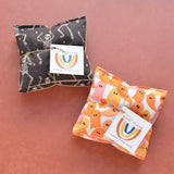 Lavender Sachet Bundle in Neon Pink Spiderwebs