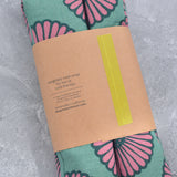 Weighted Neck Wrap in Green and Pink Daisy Canvas