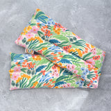 Weighted Neck Wrap in Spring Breeze Canvas