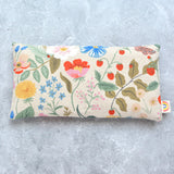 Strawberry Fields Oversized Eye Pillow in Canvas - Natural