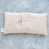 Haystack in Rust Canvas Oversized Weighted Eye Pillow Dutch