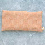 Haystack in Rust Canvas Oversized Weighted Eye Pillow Dutch