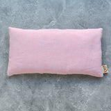 Soft Pink Linen Weighted Eye Pillow