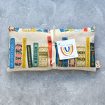 Book Club Gilded Canvas Weighted Eye Pillow