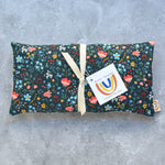Bramble Fields in Hunter Green Weighted Eye Pillow