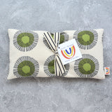 Seaside Daisy in Sage Green Weighted Eye Pillow