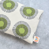 Seaside Daisy in Sage Green Weighted Eye Pillow