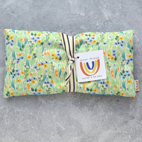 Spring Grass Floral Weighted Eye Pillow