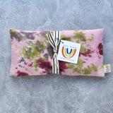 Upcycled Wildflower Cotton Tie Dye Oversized Eye Pillow