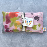 Upcycled Wildflower Cotton Tie Dye Oversized Eye Pillow