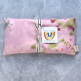 Upcycled Wildflower Cotton Tie Dye Oversized Eye Pillow