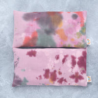 Upcycled Wildflower Tie Dye Oversized Eye Pillow