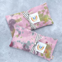 Upcycled Wildflower Tie Dye Oversized Eye Pillow