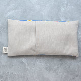Stamp Icons in Royal Blue Weighted Eye Pillow