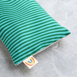 Blue & Greeen Wavy Strpes Weighted Eye Pillow