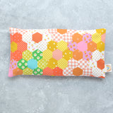 Hexagon Garden Verdant Cotton Weighted Eye Pillow