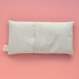 Seaside Daisy in Navy and Pink Weighted Eye Pillow