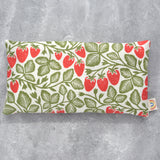 Garden Strawberry Cotton Weighted Eye Pillow