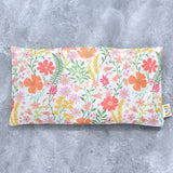 Summer Beach Floral in White Weighted Eye Pillow