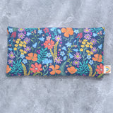 Summer Beach Floral in Blue Weighted Eye Pillow