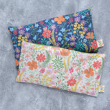 Summer Beach Floral in Blue Weighted Eye Pillow