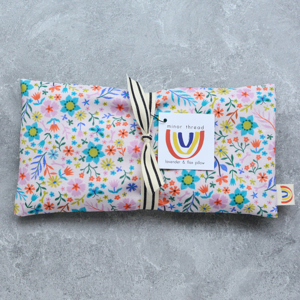 Mini Spring Floral Weighted Eye Pillow